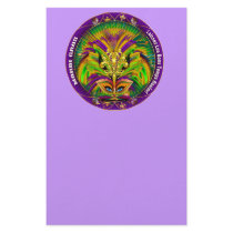 Mardi Gras Carnival Event  Please View Notes Personalized Stationery