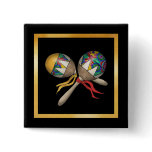Mardi Gras, Carnival, Tropical Maracas - 01 buttons