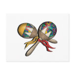 Mardi Gras, Carnival, Tropical Maracas - 01 postcards