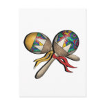 Mardi Gras, Carnival, Tropical Maracas - 01 postcards