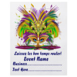 Mardi Gras Carvinal 8.5" x 11"  Please View Notes Full Color Flyer
