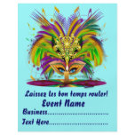Mardi Gras Carvinal 8.5" x 11"  Please View Notes Flyers
