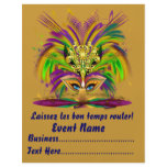 Mardi Gras Carvinal 8.5" x 11"  Please View Notes Flyer
