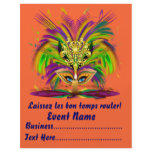 Mardi Gras Carvinal 8.5" x 11"  Please View Notes Flyers