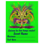 Mardi Gras Carvinal 8.5" x 11"  Please View Notes Flyer Design