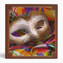 Mardi Gras - Celebrating Mardi Gras 3 Ring Binder