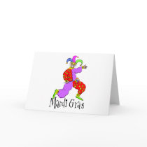 Mardi Gras Clown Cards