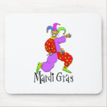 Mardi Gras Clown Mousepad