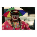 Mardi Gras Clown posters