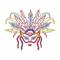 Mardi Gras Costume embroidered shirts by ZazzleEmbroidery Mardi Gras Costume embroidered shirts