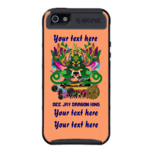 Mardi Gras D. J. Dragon King Important view hints Case For iPhone 5