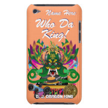 Mardi Gras D. J. Dragon King View Hints please iPod Touch Covers
