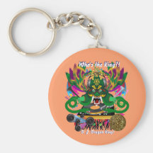 Mardi Gras D. J. Dragon King View Hints please Keychains
