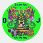 Mardi Gras D. J. Dragon King View Hints please Stickers