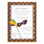 Mardi Gras Dinner Party Invitation