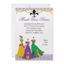 Mardi Gras Dress Shop invitations by trennea Mardi Gras Dress Shop invitations