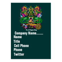 Mardi Gras Dual Logo Please View Notes Business Card Template