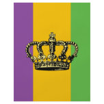 Mardi Gras Flag Crown Flyer