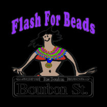 Mardi Gras Flash for Beads Bourbon St