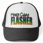 Mardi Gras Flasher Mesh Hat