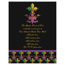 Mardi Gras Fleur de Crown Flyer