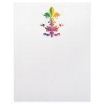 Mardi Gras Fleur de Crown letterhead