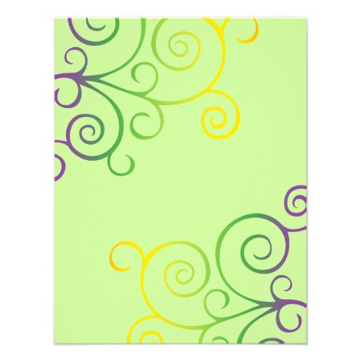 Mardi Gras Fleur de Dots Custom Invitations