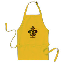 Mardi Gras Fleur de lis Aprons