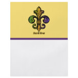 Mardi Gras Fleur de lis Custom Flyer