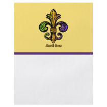 Mardi Gras Fleur de lis Custom Flyer