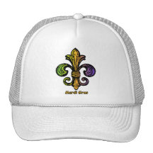 Mardi Gras Fleur de lis Hats