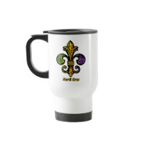 Mardi Gras Fleur de lis Mug
