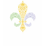 Mardi Gras Fleur De Lis T Shirt