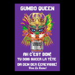 Mardi Gras Gumbo Queen 40x60" View Hints please posters