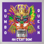 Mardi Gras Gumbo Queen View Hints please Print
