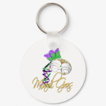 mardi gras half mask keychains by BambisDesigns mardi gras half mask keychains
