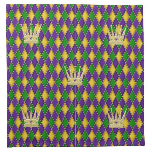 mardi gras harlequin pattern