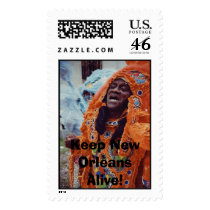 Mardi Gras Indians postage by EdNewman Mardi Gras Indians postage