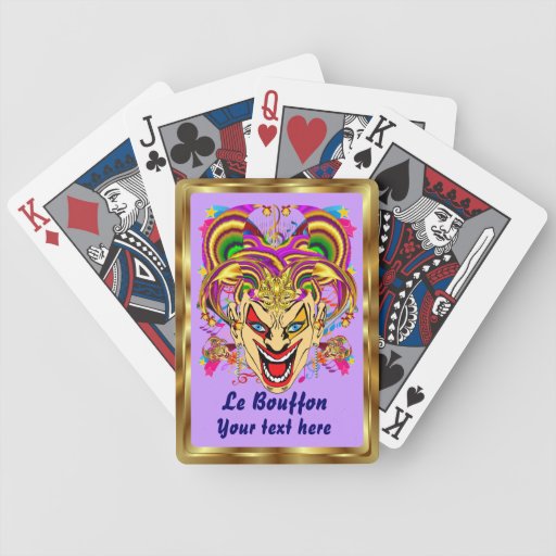 mardi gras poker cards