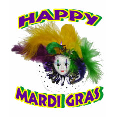 Mardi Gras Jester Mask shirt