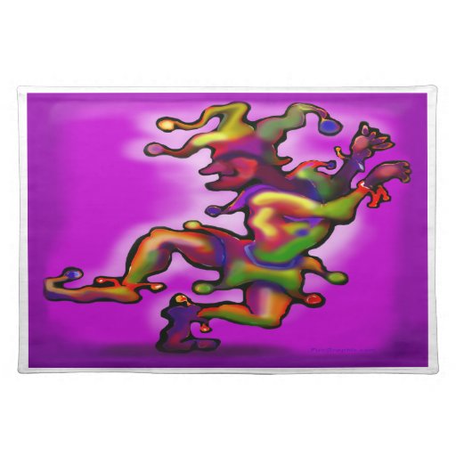 Mardi Gras Jester Placemats