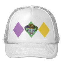 Mardi Gras Jester Trucker Hats