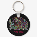 Mardi-Gras Keychain by RankinOriginals Mardi-Gras Keychain