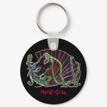 Mardi-Gras Keychain