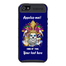 Mardi Gras King of Time View Hints Please iPhone 5 Cover