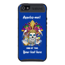 Mardi Gras King of Time View Hints Please iPhone 5 Cases