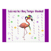 Mardi Gras-Let the Good Times Roll invitations