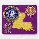 Mardi Gras Louisiana Bicentennial 1812-2012 Mouse Pads