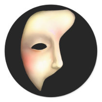 Mardi Gras Mask 1 Stickers