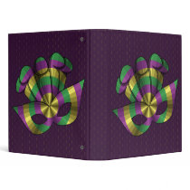 Mardi Gras Mask Binder